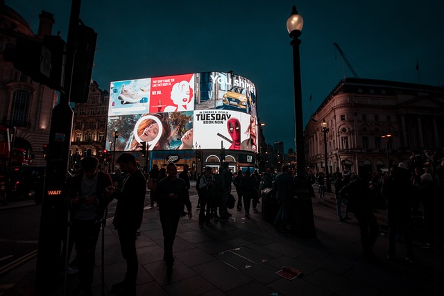 london, neon sign, advertising